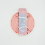 mata do lizania dla psa rozowa