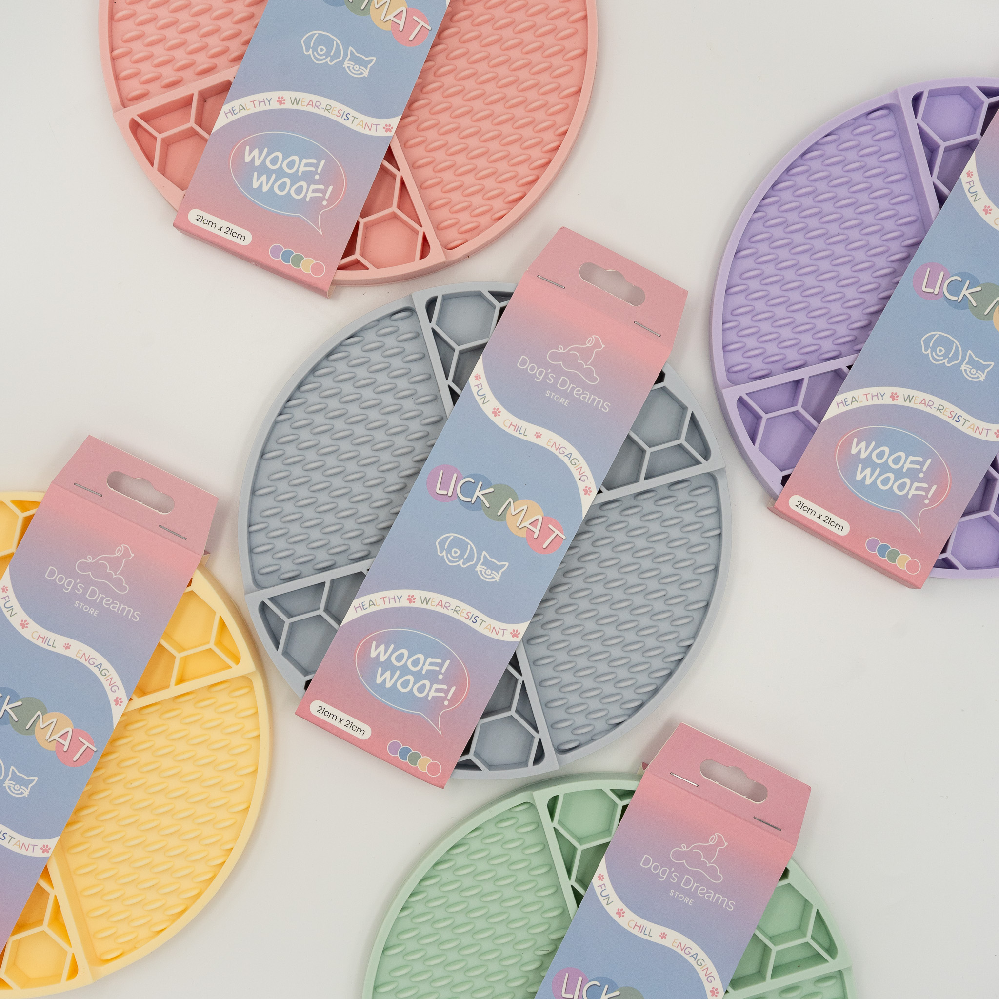 maty do lizania dla psow