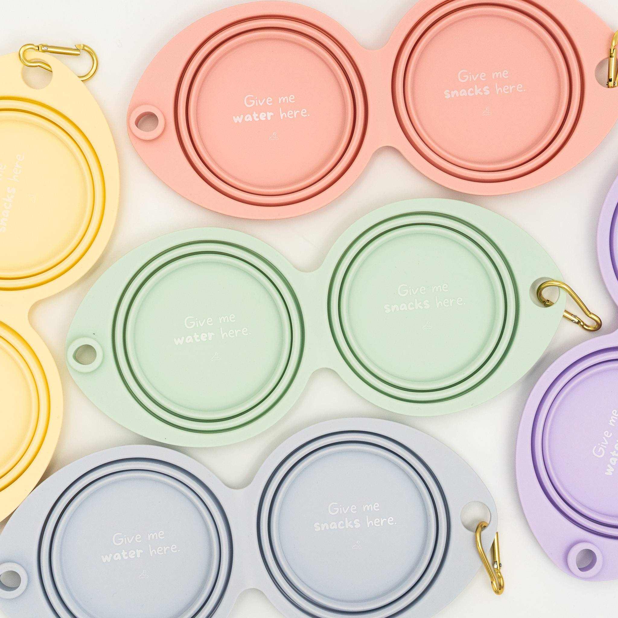 turystyczne miski podwójne dla psa