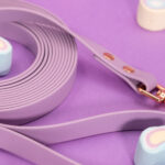 biothane smycz fioletowa