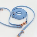 smycz wielofunkcyjna biothane 5m niebieska