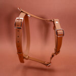 szelki biothane brąz