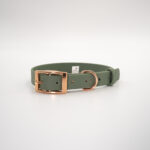 obroza-biothane-19mm-obroza oliwkowa